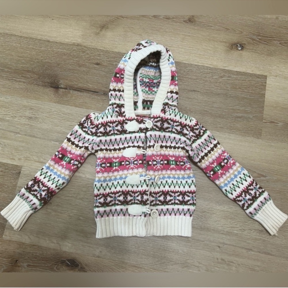 OSHKOSH Toddler Girls Knit Buttoned Cardigan